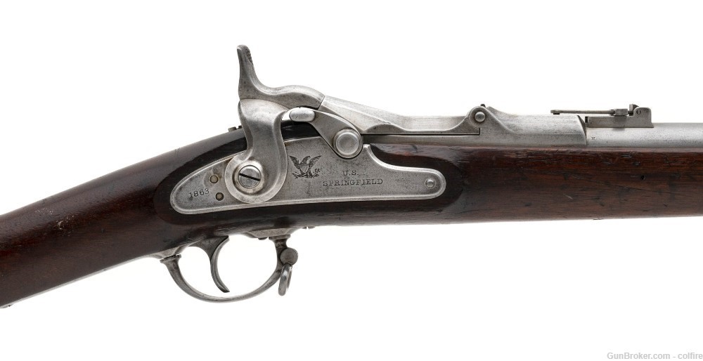 U.S. Springfield Model 1868 Trapdoor rifle .50-70 (AL8057)-img-1