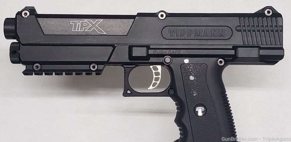 Tippman TIPX paintball marker .68 caliber CO2 mag fed new old stock-img-5