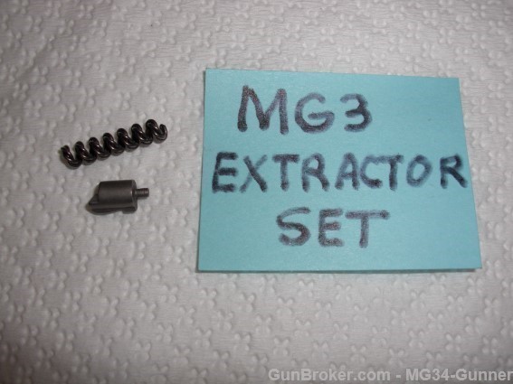 German MG3 Bolt Extractor Spring & Retainer - New-img-0