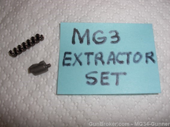 German MG3 Bolt Extractor Spring & Retainer - New-img-1