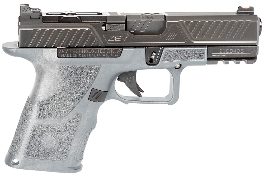 ZEV OZ9 Elite Compact 9mm Luger Pistol 4.16 Gray OZ9CCPTCOMG-img-0