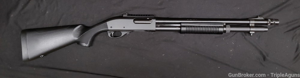 Remington 870 Tactical 12ga 18.5in barrel ghost ring sight R81198-img-1