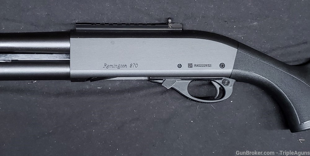 Remington 870 Tactical 12ga 18.5in barrel ghost ring sight R81198-img-12