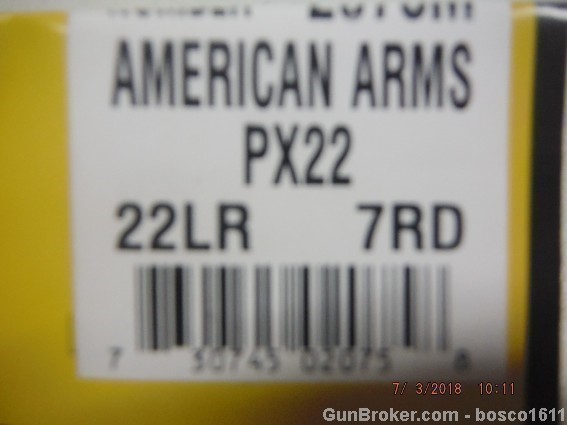 AMERICAN ARMS PX22 22LR 7rd magazine PX 22 -img-5