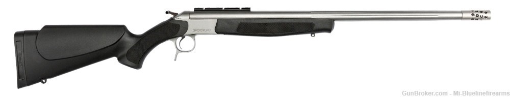CVA CR4806S Scout Takedown 45-70 Gov 1rd 25" Fluted, Stainless Barrel/Rec, -img-0