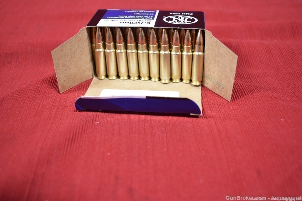 FN 5.7x28 27gr SS195LF LEAD FREE Ammo JHP HOLLOW POINT 10700019 400 RD CASE-img-9