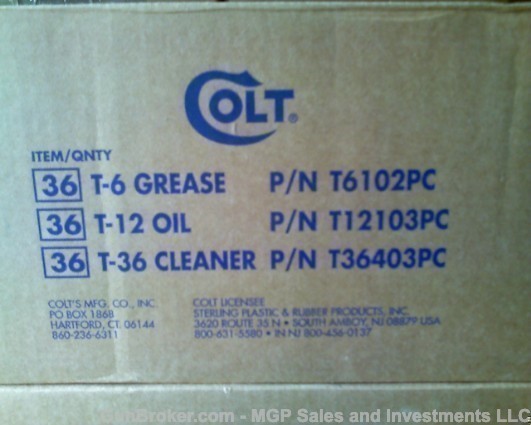 Colt Factory Cleaning Supplies Dlr Pak $1080 Value Rare Collectors item !-img-2