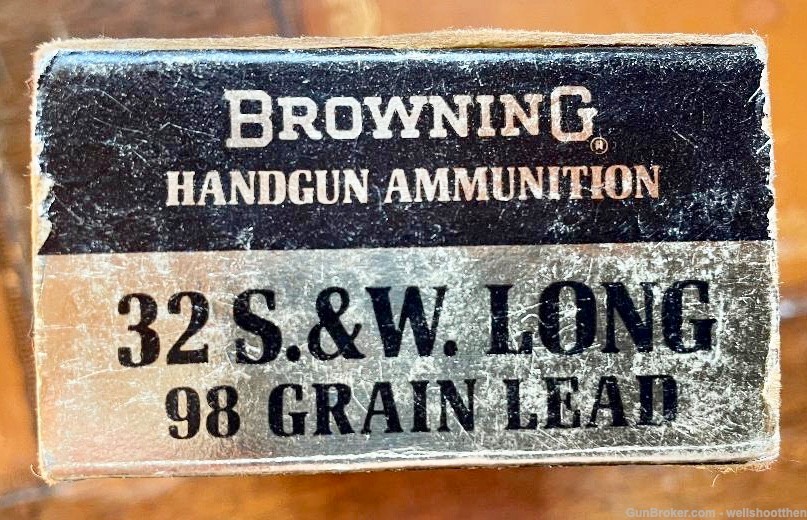 NOS vintage Browning .32 S&W Long LRN 98 gn-img-2