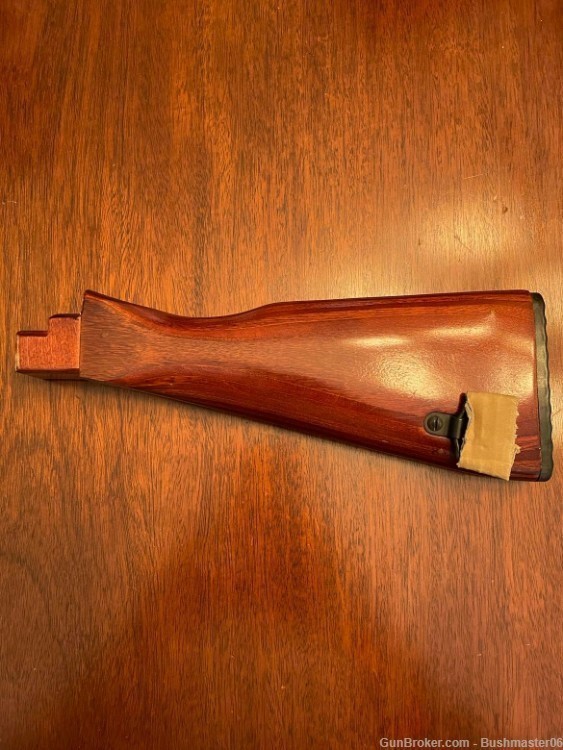 NOS Factory-finished Laminate Wood AKM Stock- Excellent cond.  -img-1