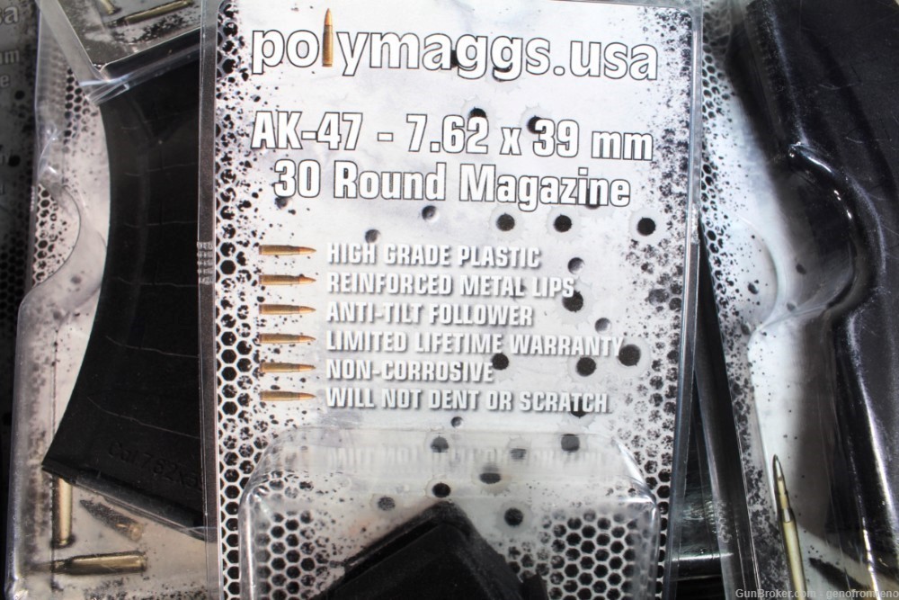 AK-47 AK47 30 Round Magazine Lot x 10 Mags Polymag 762 x 39 Arsenal PSA RPK-img-3