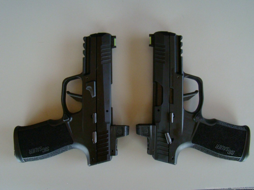 Pair of Sig Sauer P322 .22LR Pistols Romeo Zero Elite optic consec Serial #-img-4