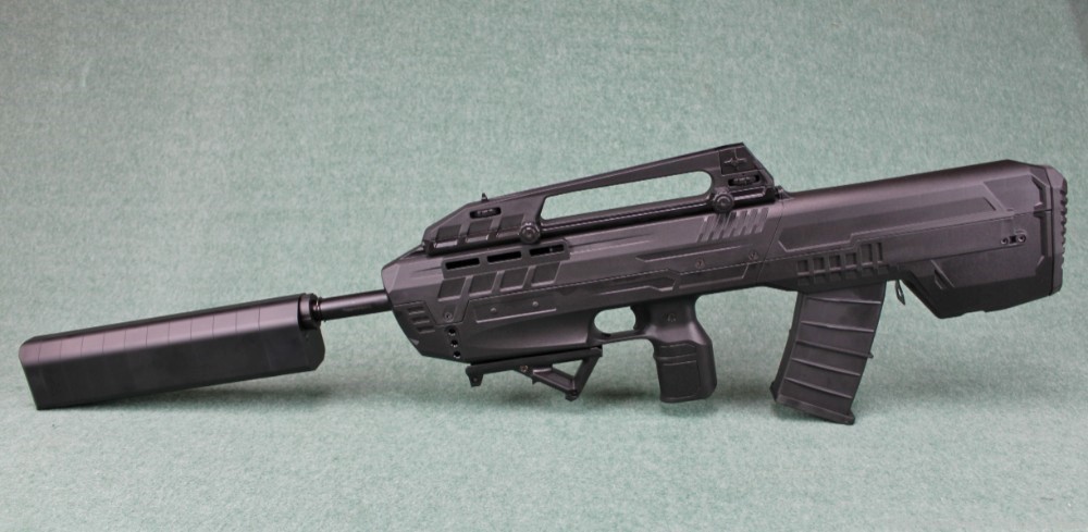 TriStar Bullpup Tactical Semi Auto 12ga Compact Shotgun w/ Salvo-12 Bundle-img-0