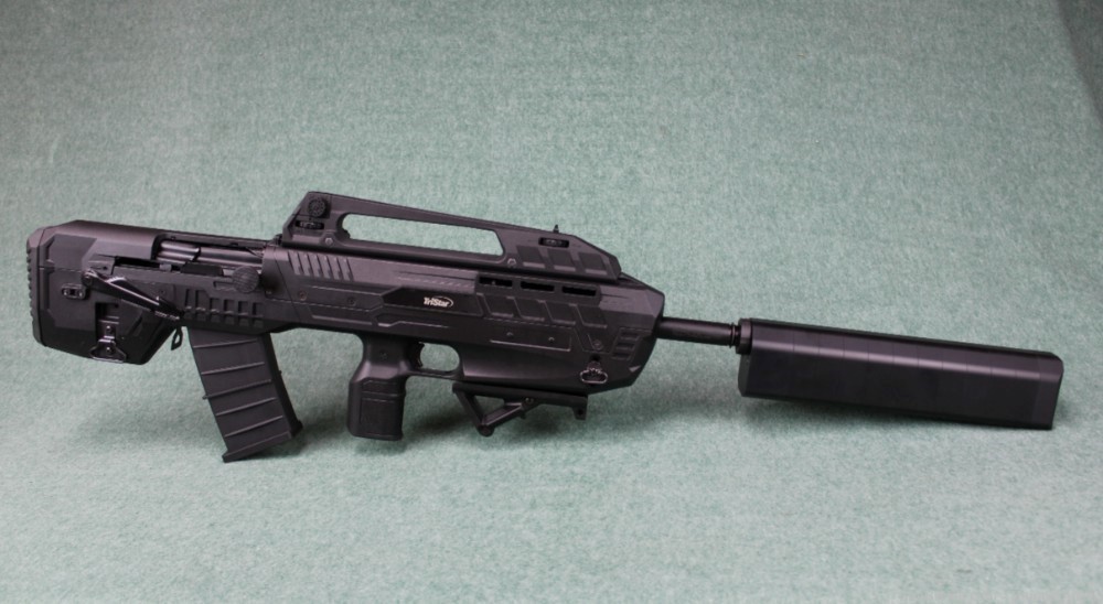 TriStar Bullpup Tactical Semi Auto 12ga Compact Shotgun w/ Salvo-12 Bundle-img-5