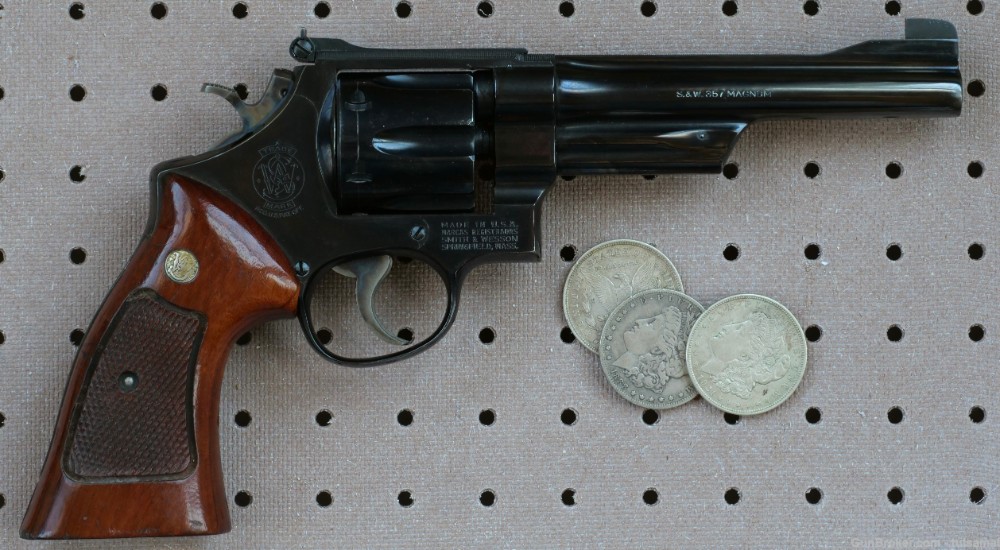 Smith & Wesson M27 27-2 S&W The .357 Magnum 1973 P&R-img-0