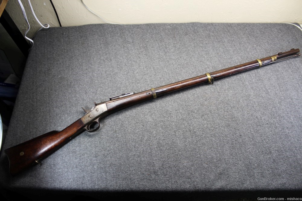 Nice Danish M/1867-96 11.35mm CF Remington Rolling Block Rifle M1867.45/70-img-0