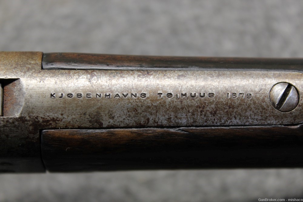Nice Danish M/1867-96 11.35mm CF Remington Rolling Block Rifle M1867.45/70-img-12