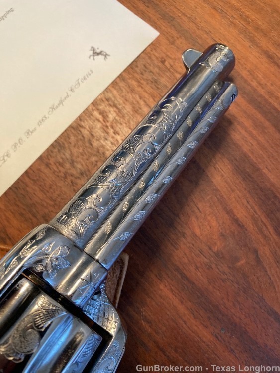 Colt SAA 41LC L.D. Nimschke Engraving Style High Condition 95% Colt Letter-img-20