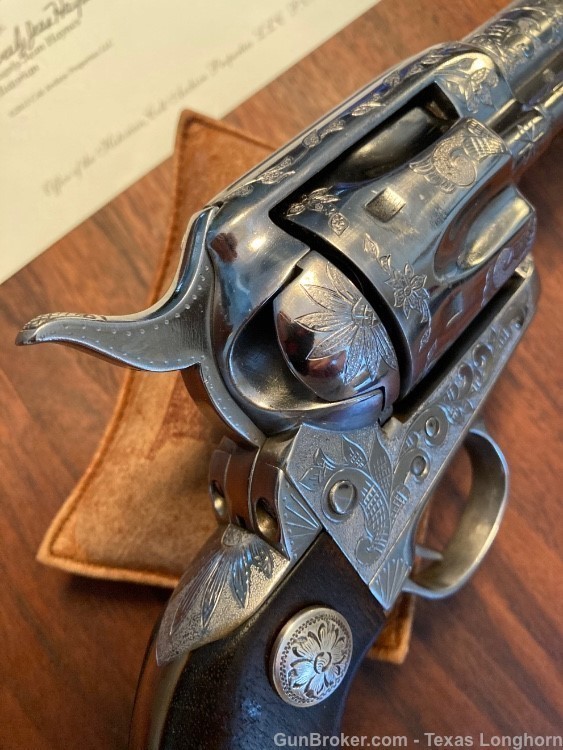 Colt SAA 41LC L.D. Nimschke Engraving Style High Condition 95% Colt Letter-img-19