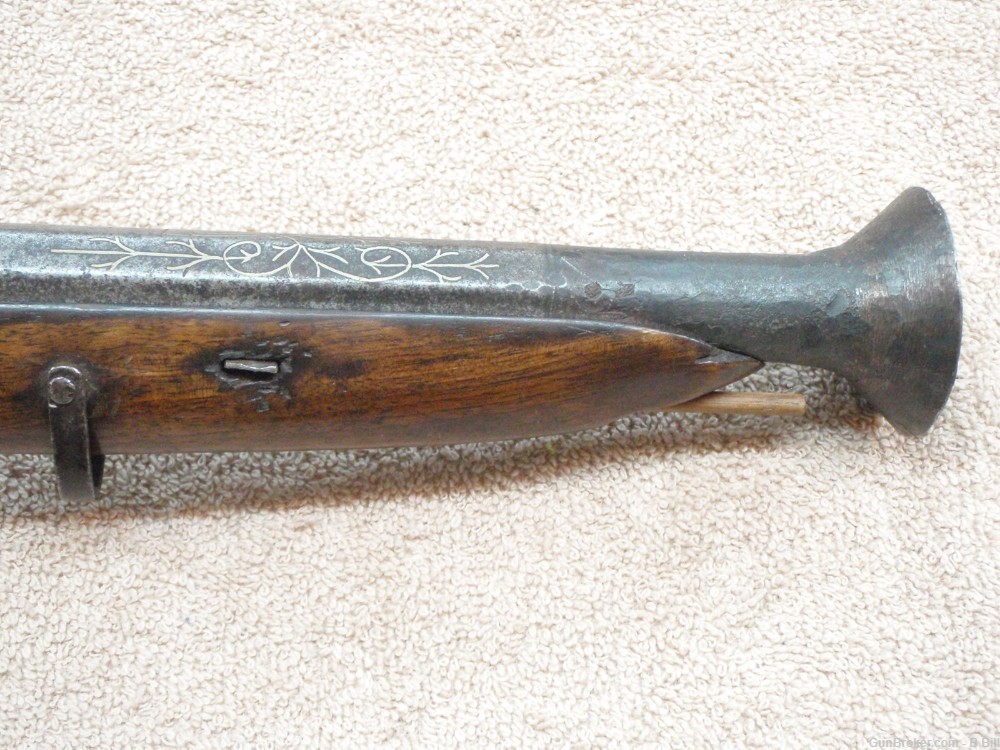 BLUNDERBUSS Smallbore Fowler ANTIQUE 1700's DISPLAY ONLY-img-6