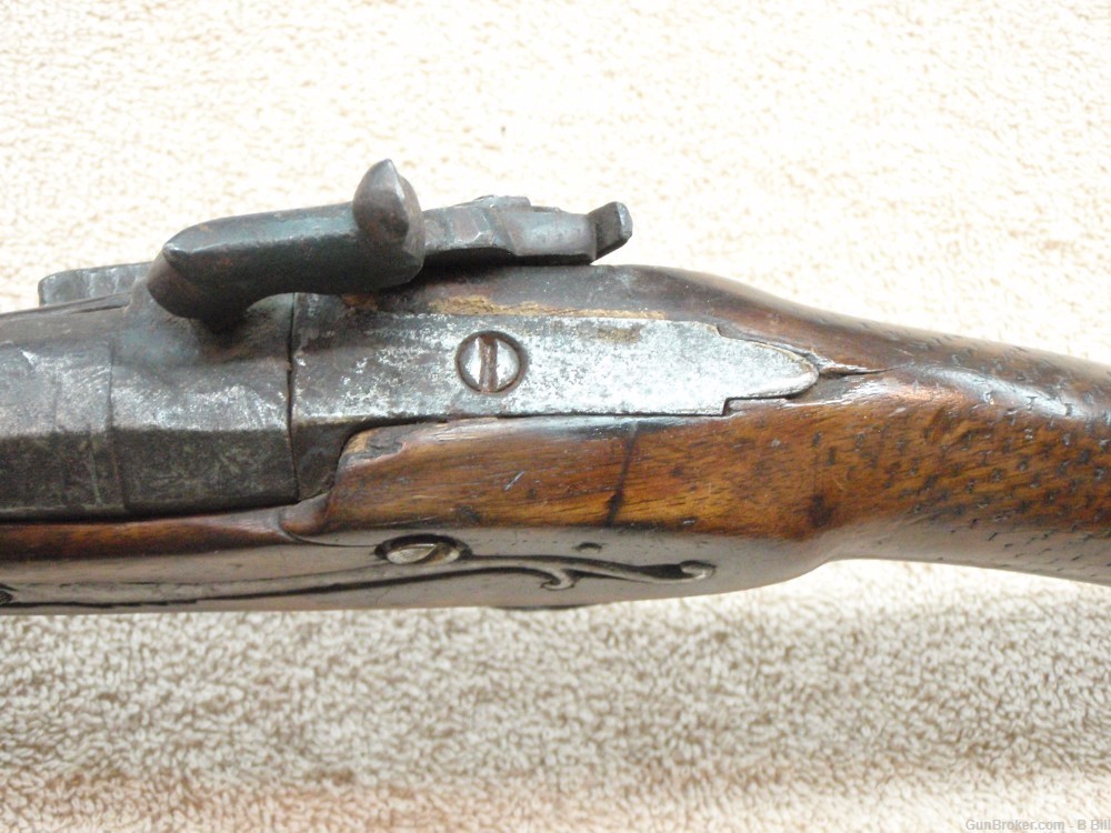 BLUNDERBUSS Smallbore Fowler ANTIQUE 1700's DISPLAY ONLY-img-14