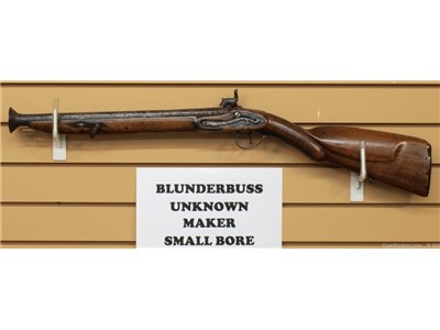 BLUNDERBUSS Smallbore Fowler ANTIQUE 1700's DISPLAY ONLY