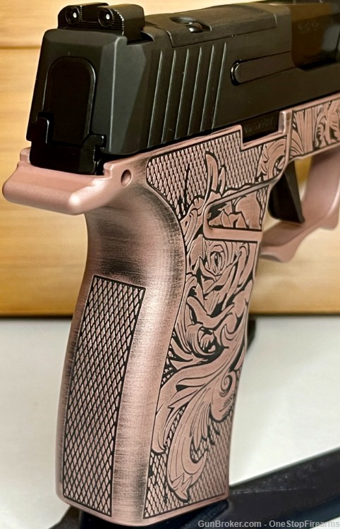 Sig Sauer P365XL Pink Rose Metal Frame 9mm Pistol-img-3