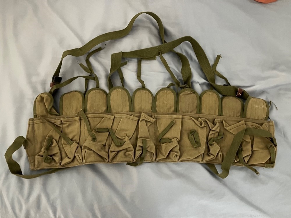 Original Chinese sks type 56 type b chest pouch rig knot tie version NOS-img-0