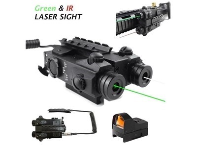 Sniper FL3000 Green LASER SIGH  IR  w/ Micro red dot Combo Fit Night Vision