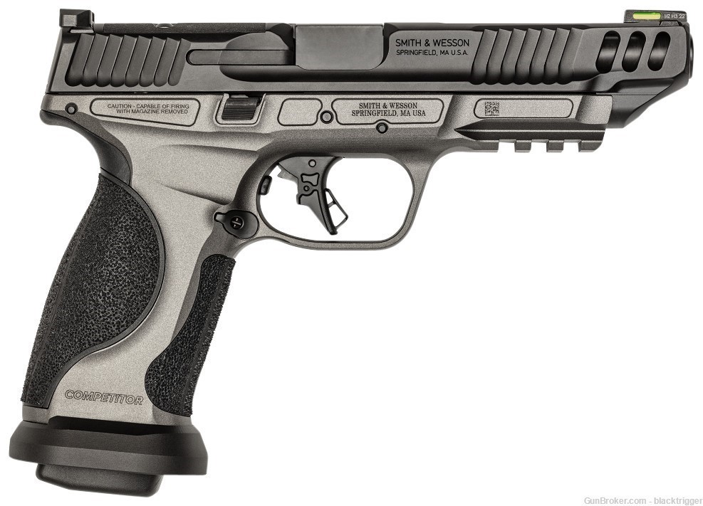 S&W 13718 M&P PC M2.0 Competitor 9mm Luger 17+1 5" Black Tungsten Gray  OR-img-1