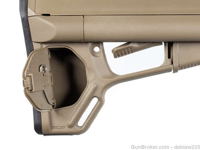 Magpul ACS FDE Collapsible AR-15 Stock Mil Spec MAG370-FDE-img-3