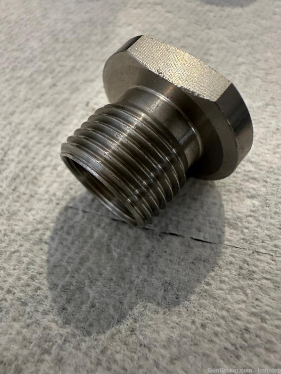 .308 Stainless Thread Adapter 5/8x24 12/16 -img-1