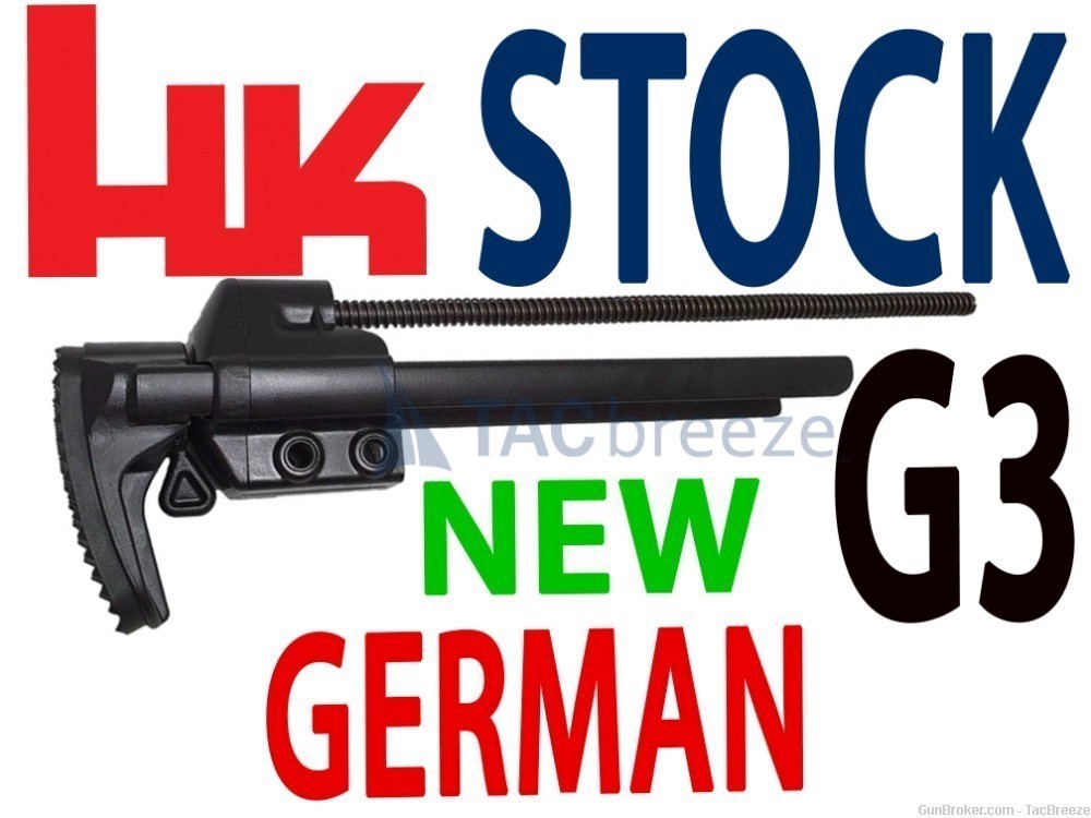 HK G3 Collapsing Stock  German HK STOCK G3 HK91 91 PTR91-img-0