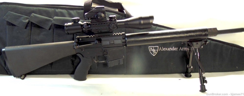 ALEXANDER ARMS 6.5 GRENDEL EXE CONDITION WITH EXTRAS-img-1