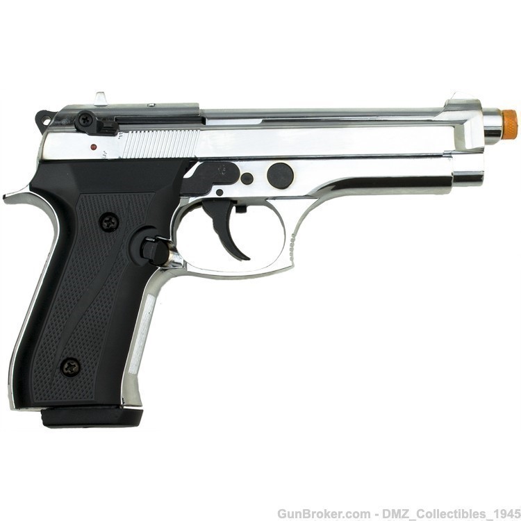 Jackal Full Auto Front Firing 9MM Blank Gun Pistol Revolver-img-1