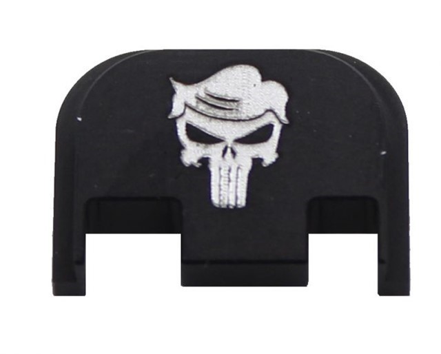 Trump Punisher Engraved G43 Glock Back Plate-img-0