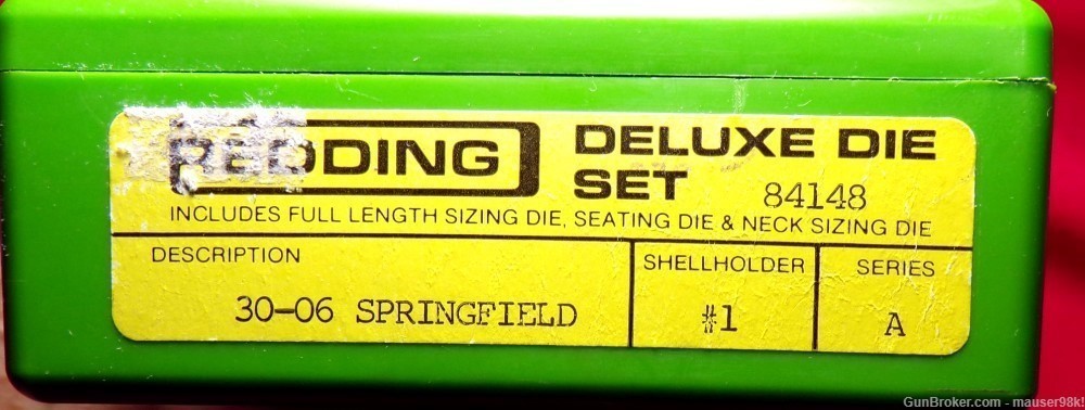 30-06 Springfield Redding #84148 Three Die Deluxe Set -img-2