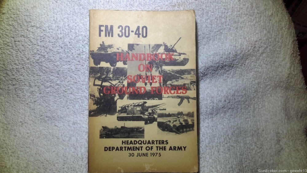 Armies of the Warsaw Pact and FM 30-40 Handbook on Soviet Ground Forces-img-3