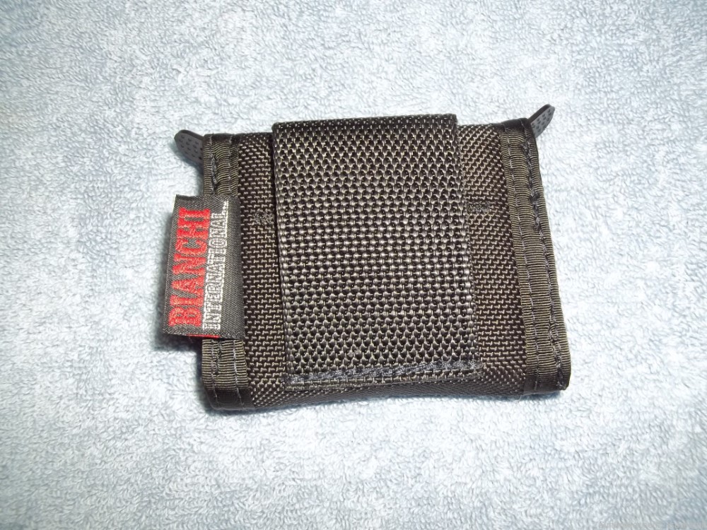 VERY RARE Bianchi Ranger Double Ammo Dump Pouch with Bianchi Speed Strips  -img-6