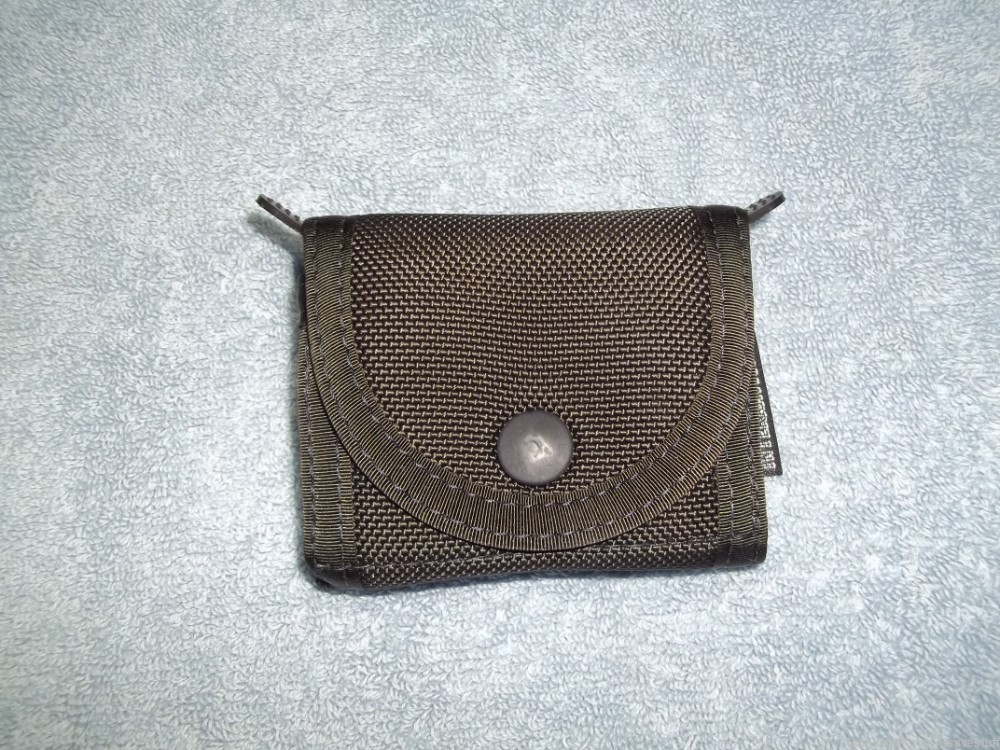 VERY RARE Bianchi Ranger Double Ammo Dump Pouch with Bianchi Speed Strips  -img-2