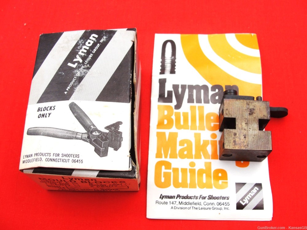 Lyman 452488 SC 45 cal. 195 gr SWC bullet mould blocks-img-0