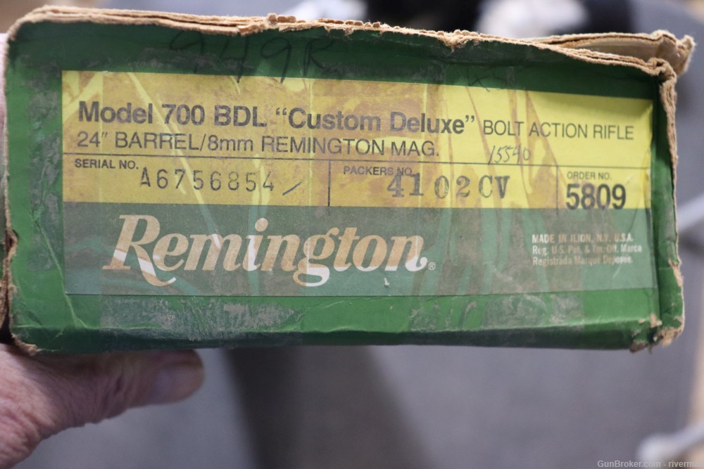 Remington 700 BDL Bolt Action Rifle Cal. 8mm Rem. mag (SN#A6756854)-img-15