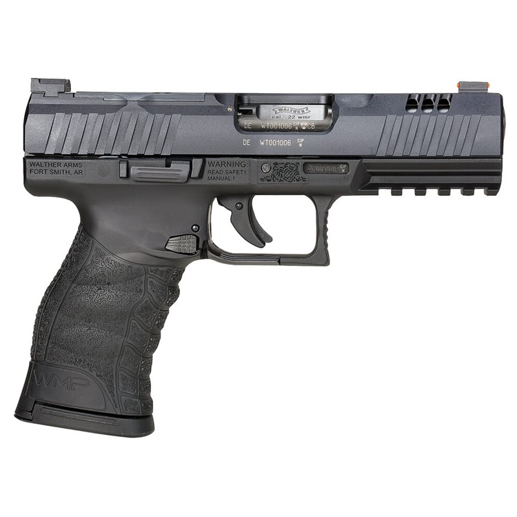 Walther Arms WMP .22 WMR 4.5" Bbl Optic-Ready Pistol (2) 10rd Mags-img-0