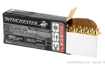 20rds Winchester Super Suppressed™ .350 Legend 255gr SUP350 + FAST SHIP-img-2
