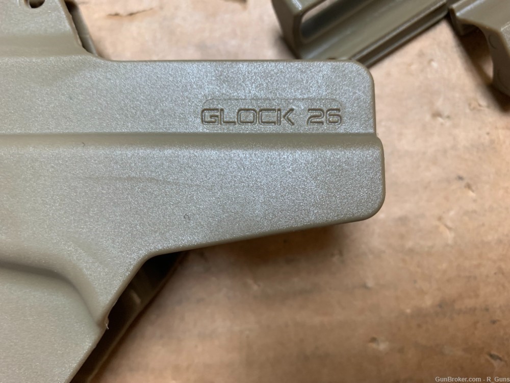 IMI MORF X3 Polymer Holster for Glock 26 IMI-Z8026 FDE-img-3