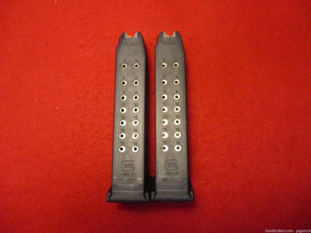 TWO GLOCK 17 MAGAZINES 9MM 17RD 2303NTMAG59S-img-2