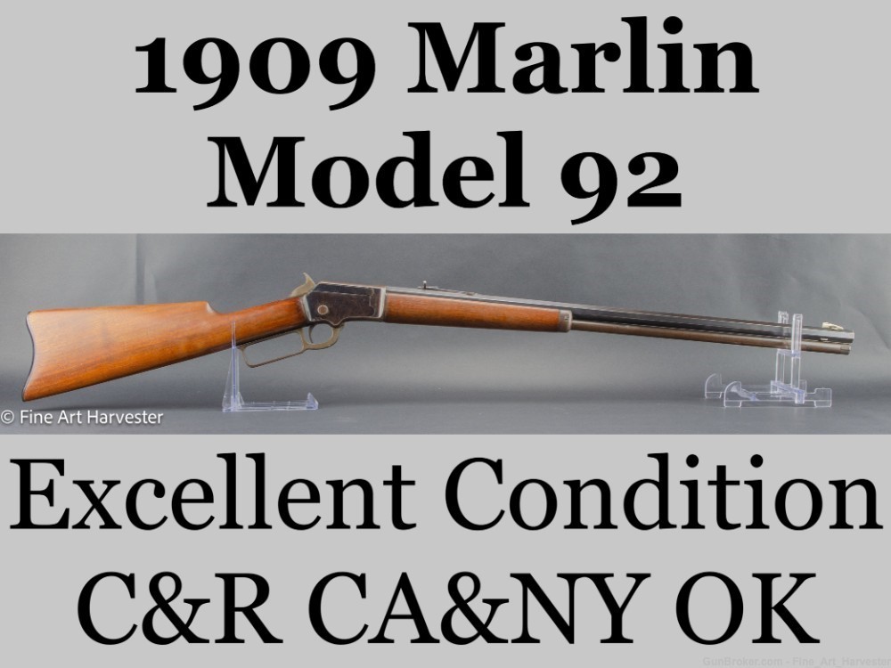 Marlin Model 92 1892 Lever Action Rifle Marlin 92 Model Lever .32 -Marlin-img-0