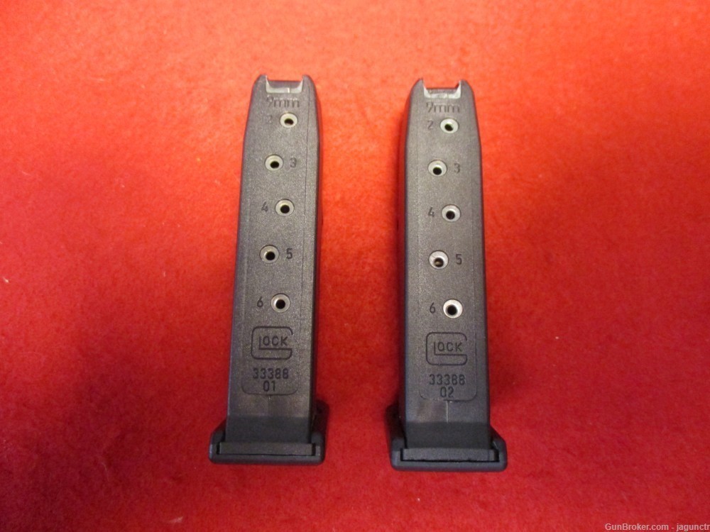 GLOCK 43 FLUSH FIT MAGAZINES 9MM 6RD 2303NTMAG60S-img-3