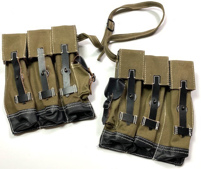 WWII GERMAN MP44 STG44 AMMO POUCHES-img-0