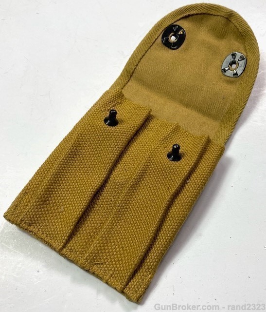 WWI WWII US M1910 .45 PISTOL AMMO POUCH-img-2