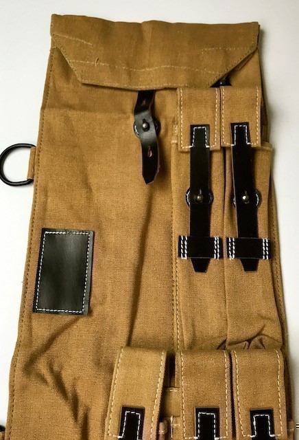 WWII GERMAN MP38 MP40 CARRY CASE-TAN-img-2